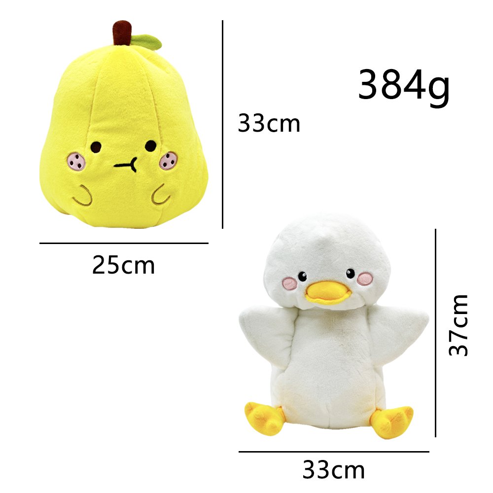 Reversible Plush Toy Duck Pear Plush 10