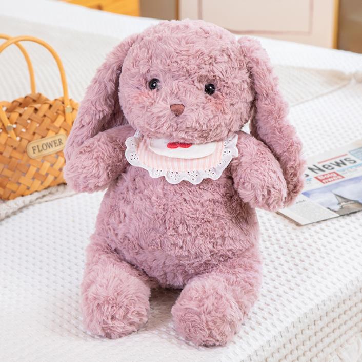Cute Baby Appease Toy Plush Bear Rabbit Kindergarten Kids Sleeping Doll Stuffed Animal Plush Toy 6