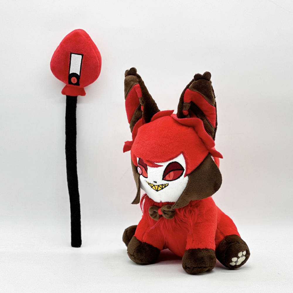 Cutsomized Hell Monster Stuffed Animal Toys Red Demons Plush Doll Kids Gift 4