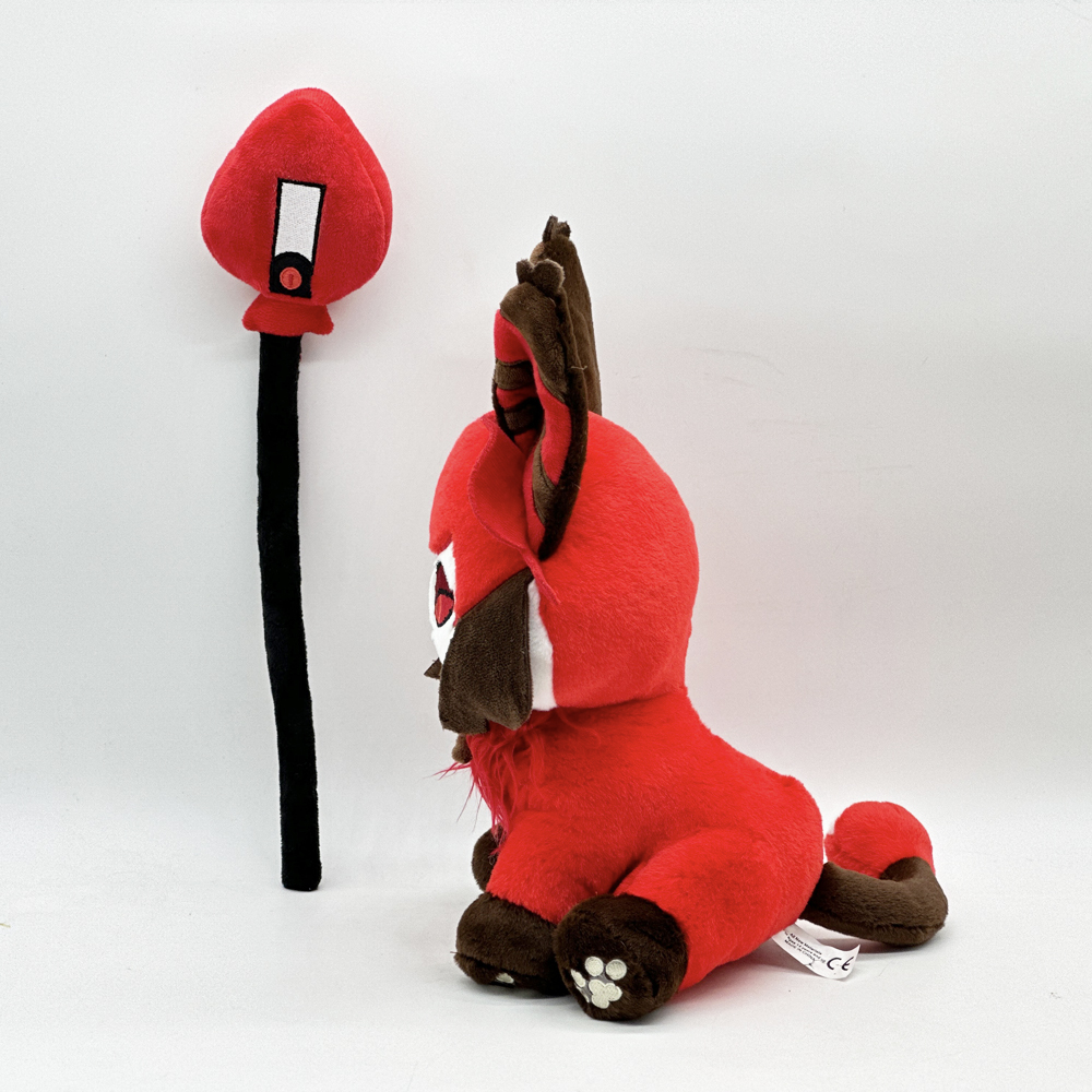 Cutsomized Hell Monster Stuffed Animal Toys Red Demons Plush Doll Kids Gift 6