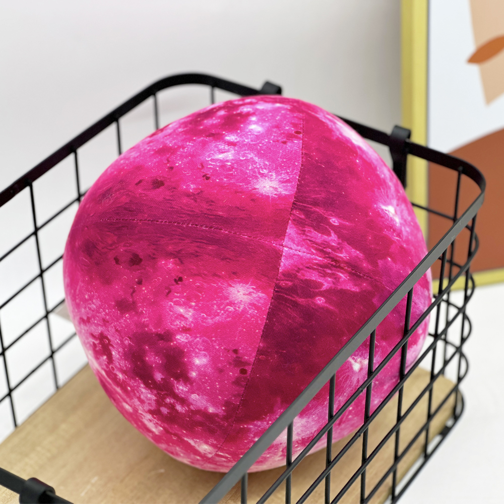 Custom New Design Plush strawberry moon Stuffed Toys Pillow 3