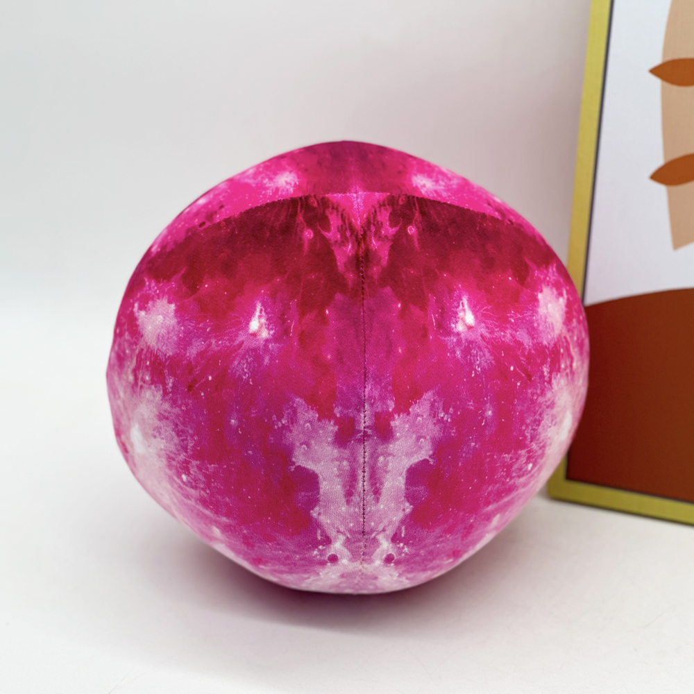 Custom New Design Plush strawberry moon Stuffed Toys Pillow 5