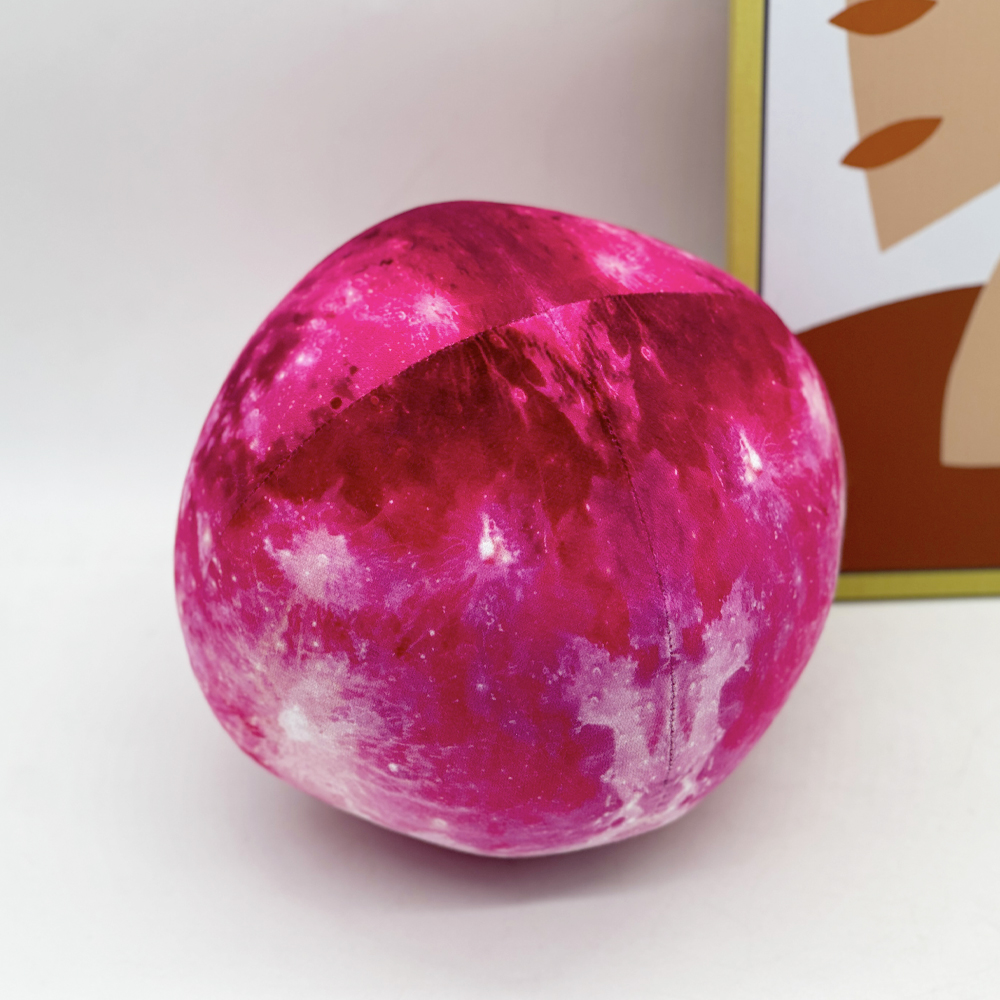 Custom New Design Plush strawberry moon Stuffed Toys Pillow 6