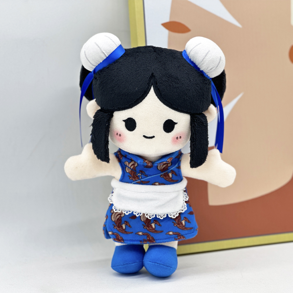 Custom Cute Girl Stuffed Doll Cartoon Anime Figure Toys 2