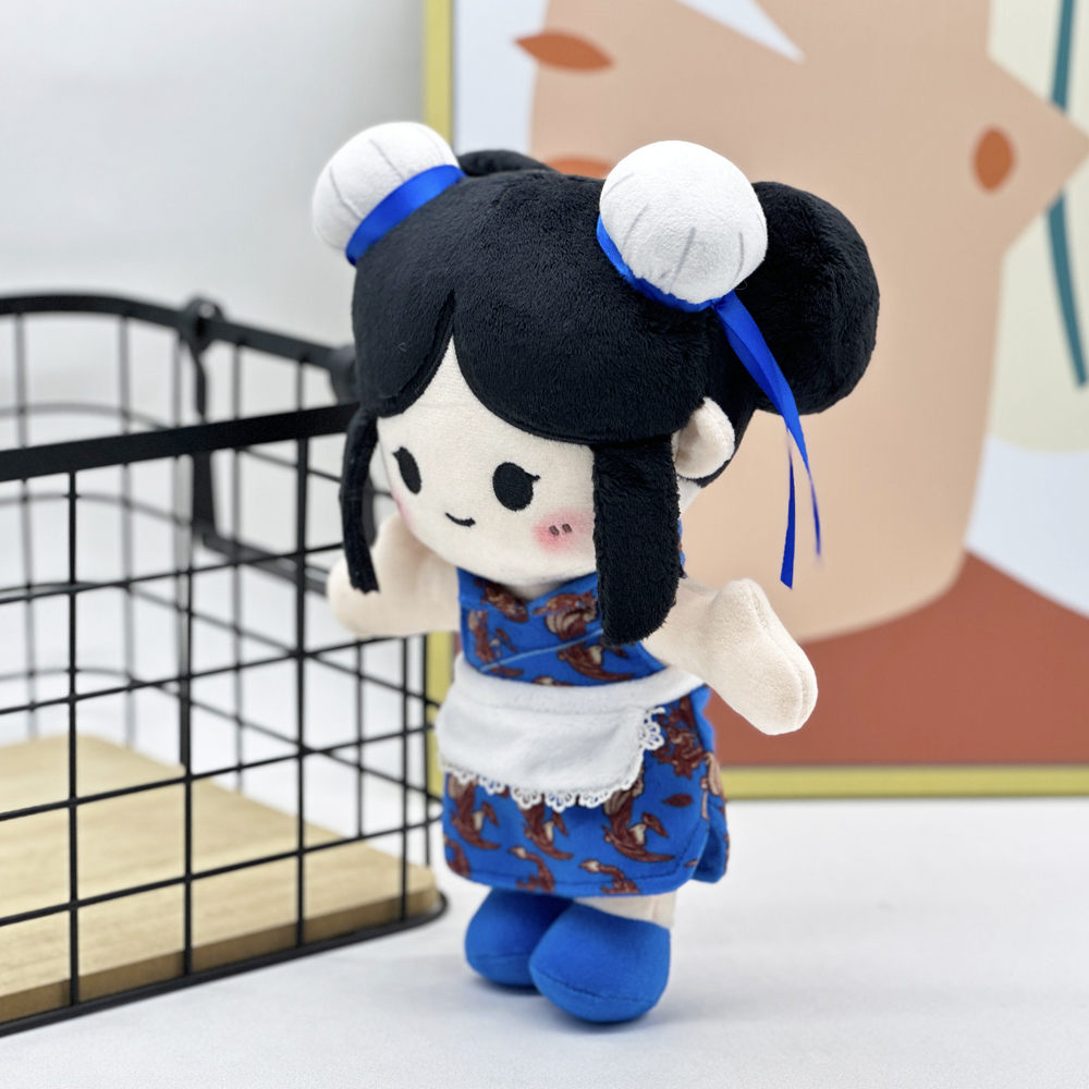 Custom Cute Girl Stuffed Doll Cartoon Anime Figure Toys 5