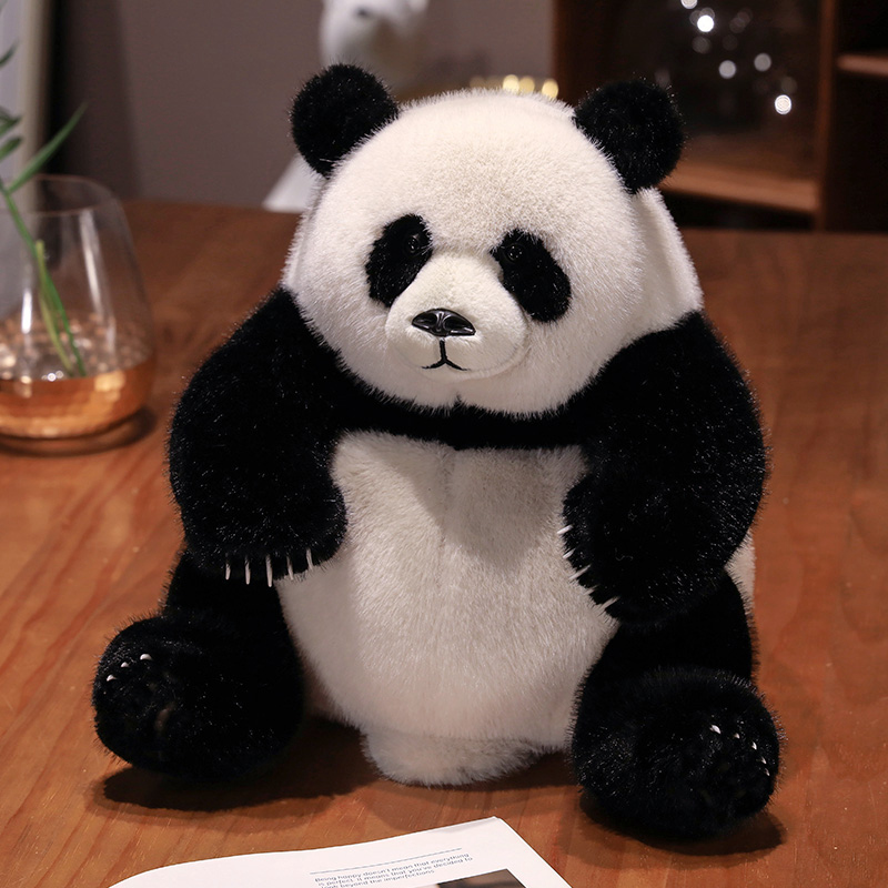 Stuffed animals plush stuffed cute animal toys fat panda for kids1 2