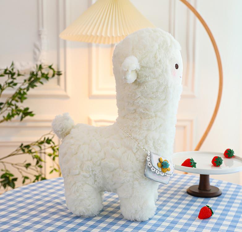 Cute Alpaca Doll Simulation Plush Toy Pillow Boy's Sleeping Rag Doll Pillows Plushie 2