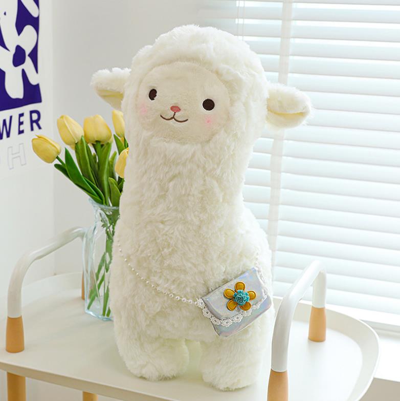 Cute Alpaca Doll Simulation Plush Toy Pillow Boy's Sleeping Rag Doll Pillows Plushie 4