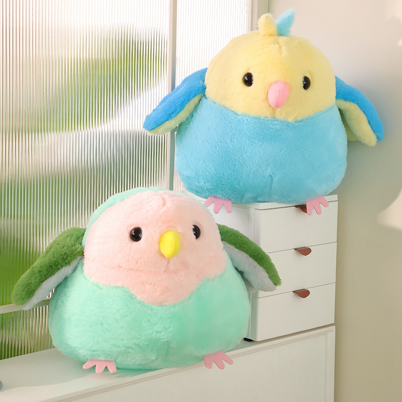 Custom plush toy parrot bird cute interesting stuffed toys 4