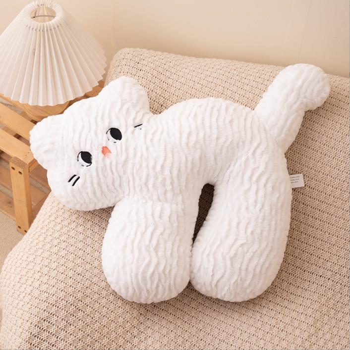 Best Colorful Cat Throw Pillow Sofa Living Room Bed Girl Sleeping Doll Cushion Cute Doll Birthday Gift Supplier 11