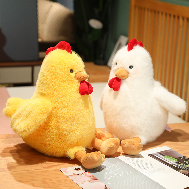 Stuffed Animal Plush Toy Cute Chicken Decoration Plush Toy 3