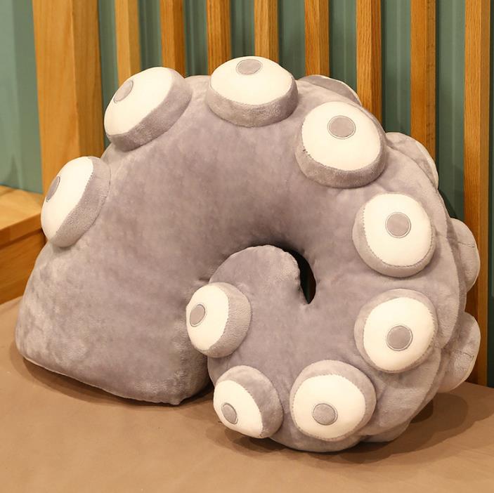 Large Octopus Stuffed Animal Toys Squid Head Pillow Office Plush Octopus Sleeping Cushion 7