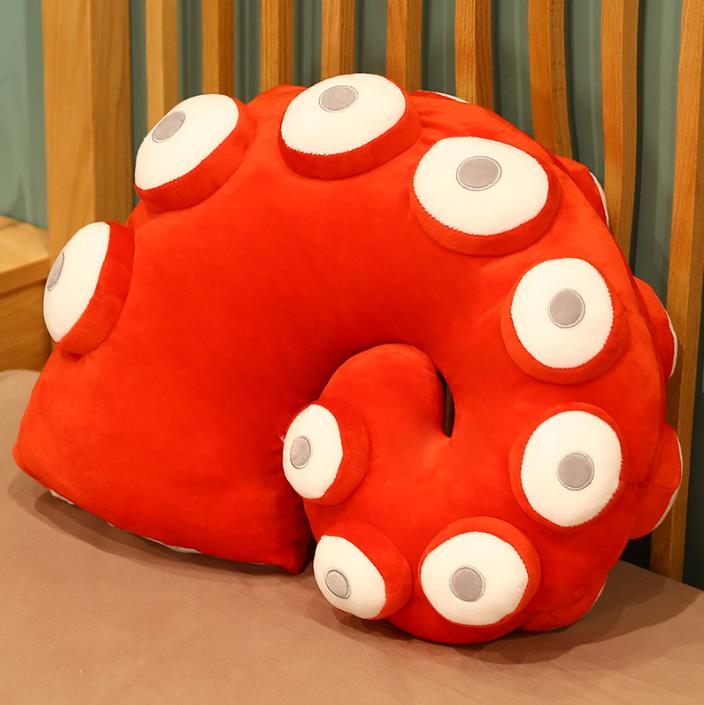 Large Octopus Stuffed Animal Toys Squid Head Pillow Office Plush Octopus Sleeping Cushion 6