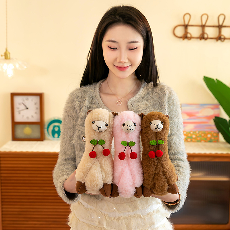 Wholesale Stuffed Soft Plush Toys Animal New Fruit Alpaca Plush Toys 3