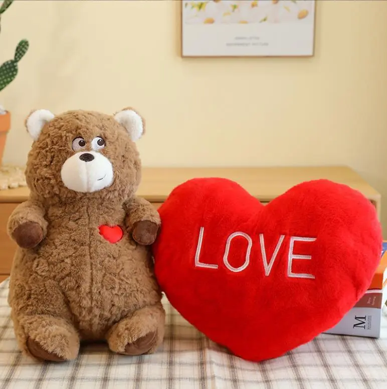 Ours en peluche réversibles pour la Saint-Valentin, en gros 1