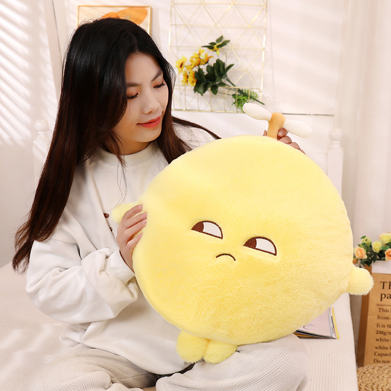 New Design Super Soft Pillow Cute Lemon Plush Doll Decoration Toy 1