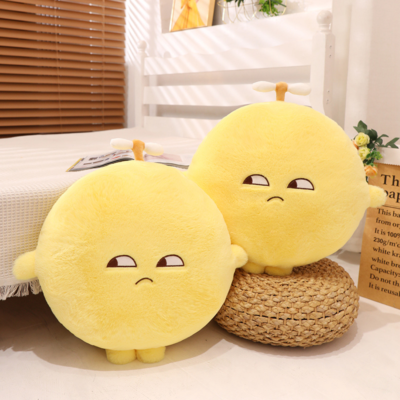 New Design Super Soft Pillow Cute Lemon Plush Doll Decoration Toy 3