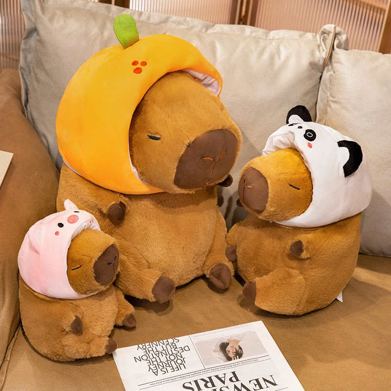 Custom plush toy capybara doll cute interesting stuffed toys 1