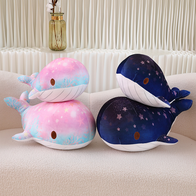 Super Soft Squishy Whale Stuffed Animal Plush Toy Pillow 4