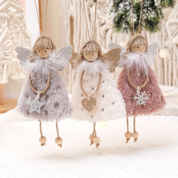 New Christmas decoration creative doll pendant angel girl pendant, Christmas tree pendant, Christmas supplies 1