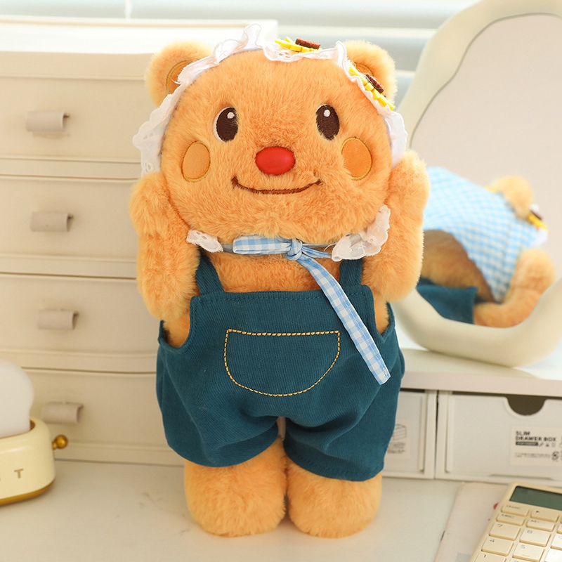 Butter bear Kawaii Stuffed new little soft funny plush toy for kids 1