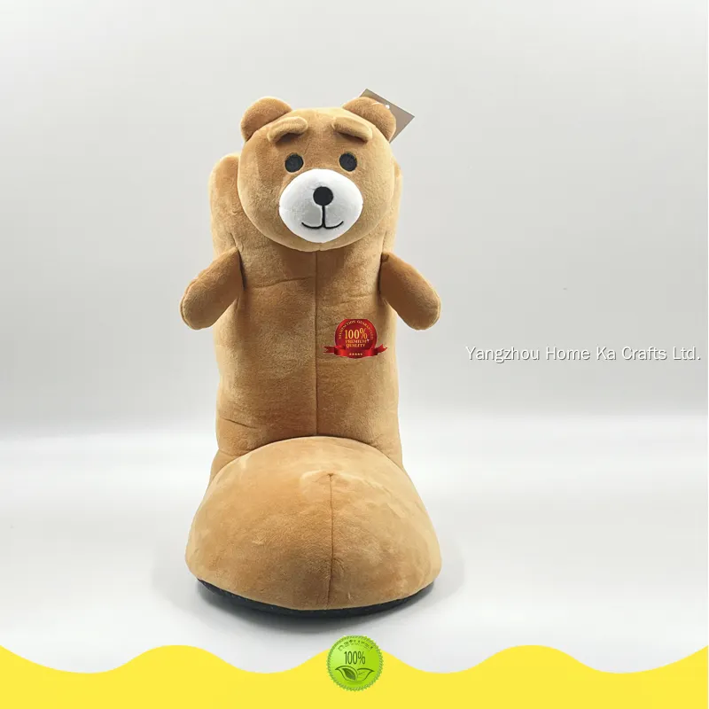 Custom plush animal slippers for adults manufacturers Manufacturer | Yortoob 1