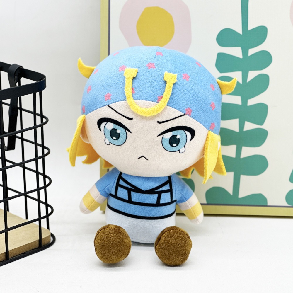 Custom Stuffed Doll Wholesale JoJo's Bizarre Adventure Series ​Jonathan Joestar Chibi Plush Toy Unique Anime Plush 15