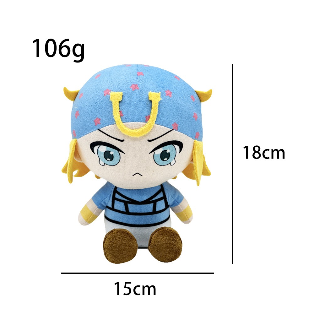 Custom Stuffed Doll Wholesale JoJo's Bizarre Adventure Series ​Jonathan Joestar Chibi Plush Toy Unique Anime Plush 13