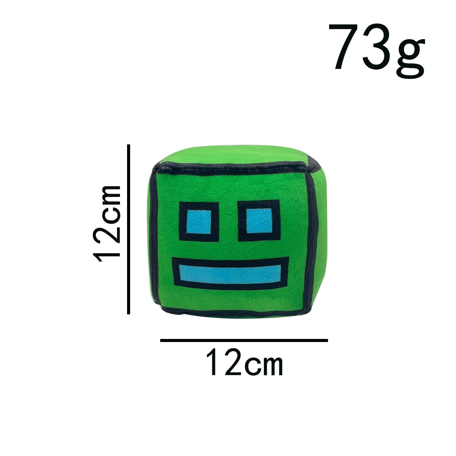 Мягкая игрушка Geometry Dash, 12 см, официальный персонаж игры, для поклонников. 16