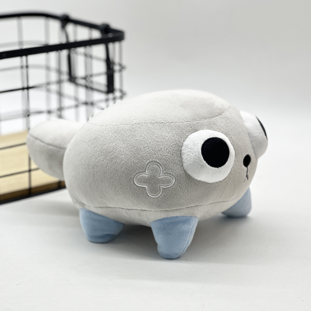 Venta al por mayor de Pebble Plush Dandy's World, lindos y divertidos muñecos de peluche blancos con características relajantes. 9