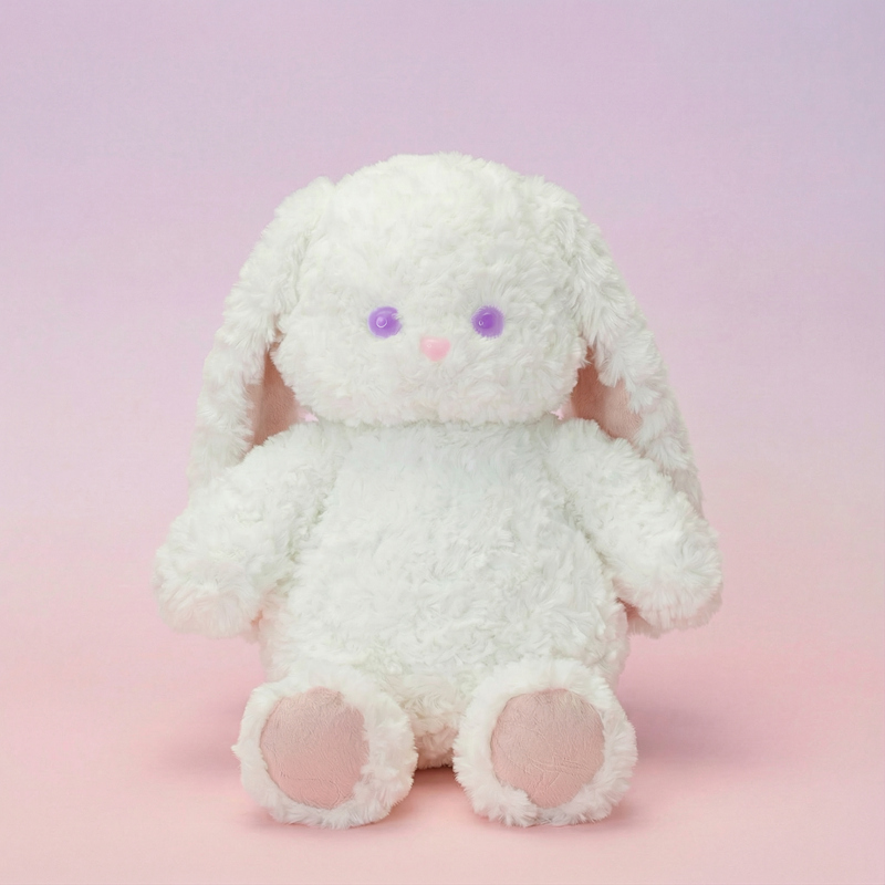 Ultra-Soft Bunny Plush Toy - Washable Stuffed Rabbit for All Ages 14