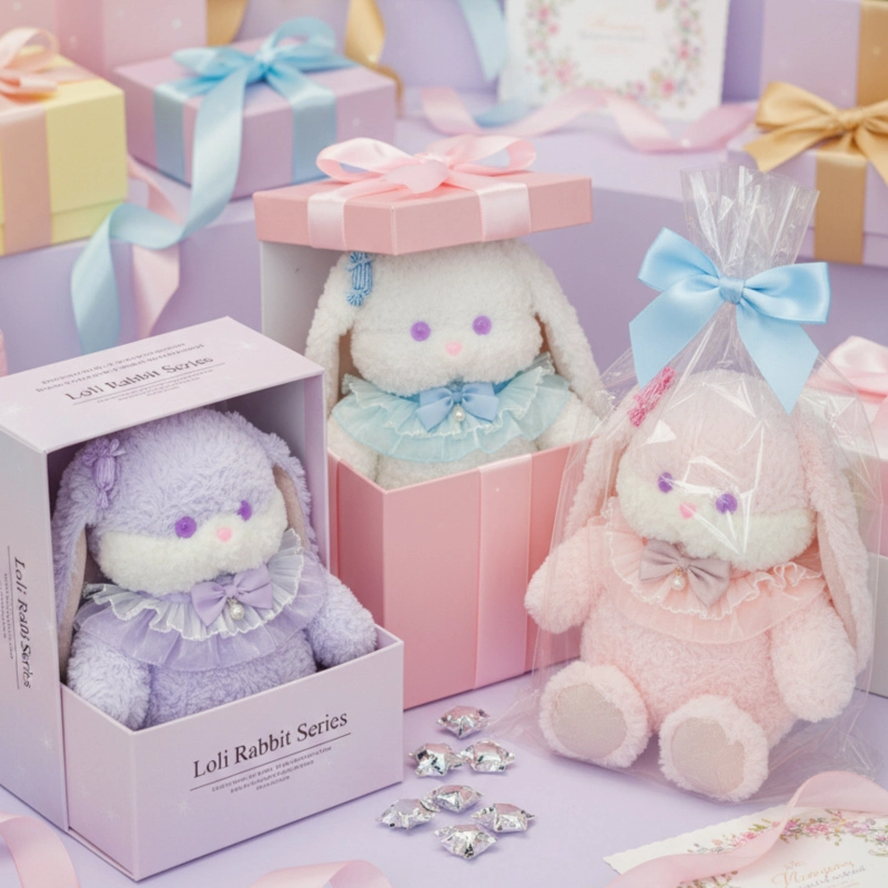 Ultra-Soft Bunny Plush Toy - Washable Stuffed Rabbit for All Ages 1