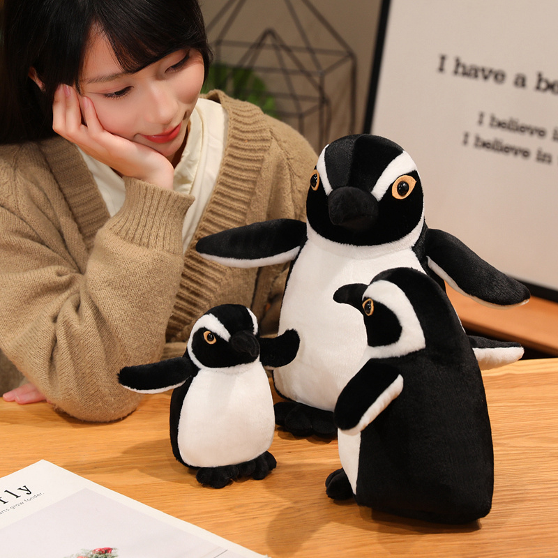 Peluche Pingouin Squishy - Poupée en peluche à rebond lent pour soulager le stress 14