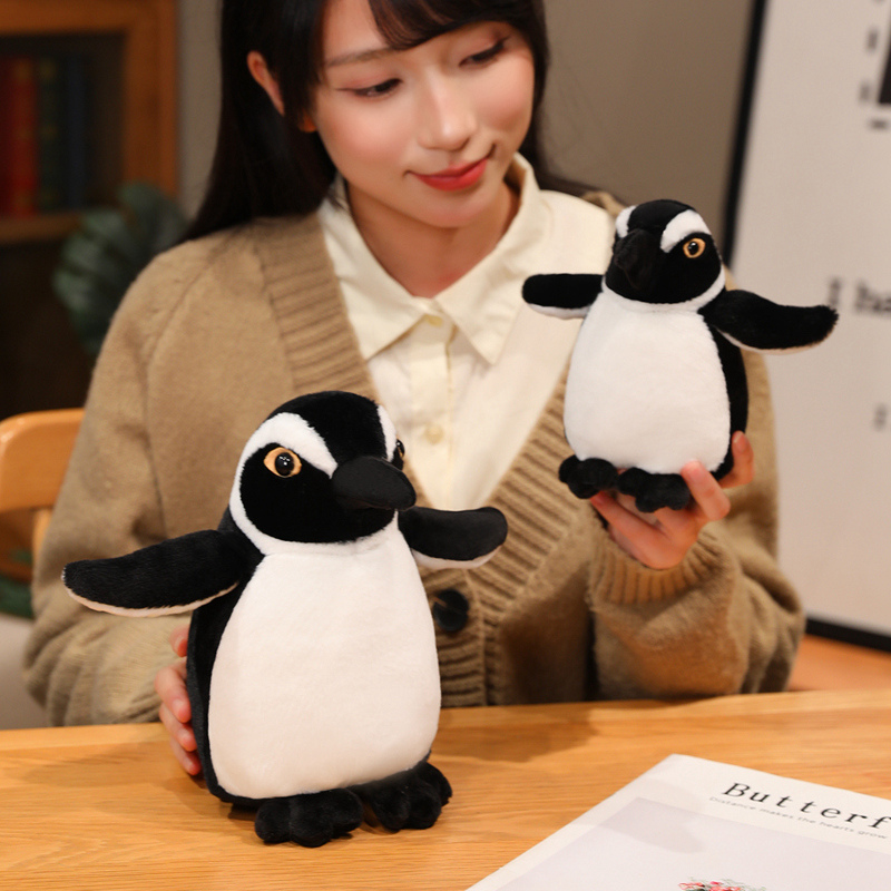 Peluche Pingouin Squishy - Poupée en peluche à rebond lent pour soulager le stress 13