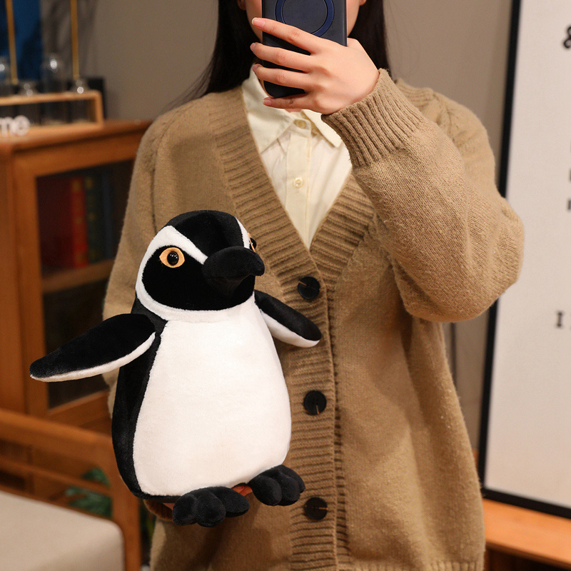 Peluche Pingouin Squishy - Poupée en peluche à rebond lent pour soulager le stress 16