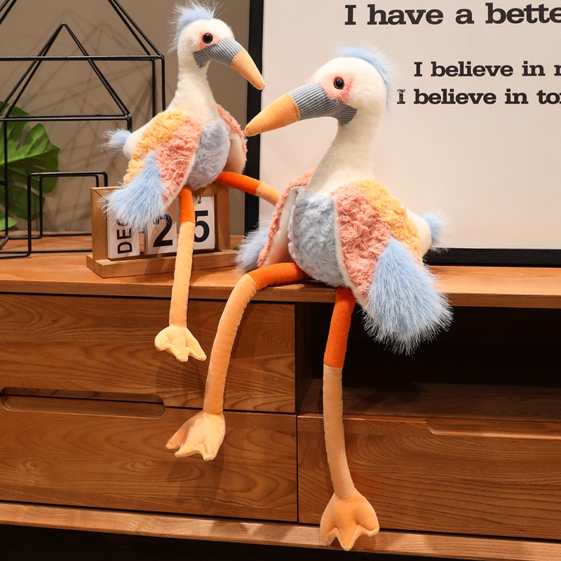 Grulla de la suerte tradicional, juguete de peluche, muñeco de peluche auspicioso para niños y adultos, regalo decorativo para festivales. 14