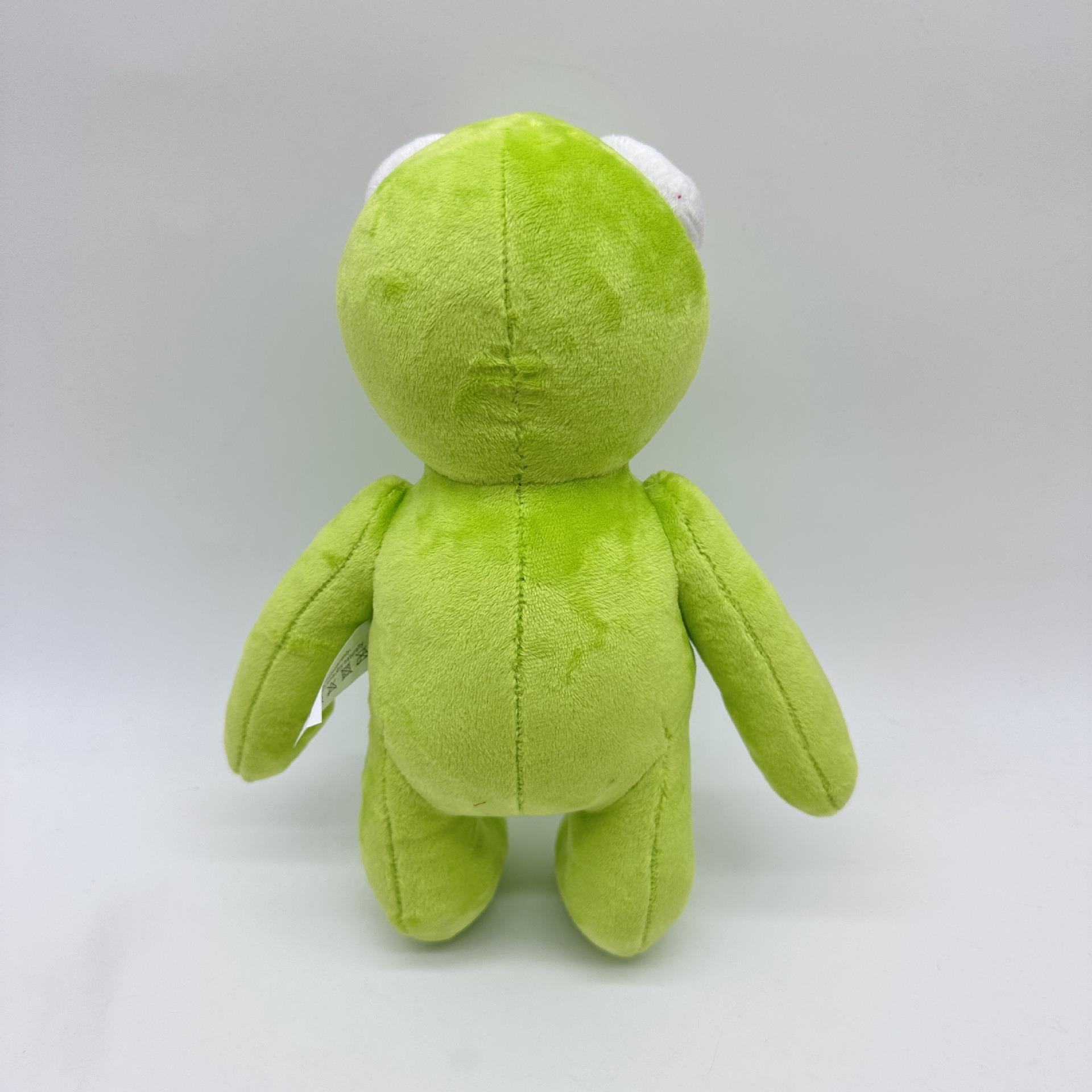 Peluche Petite Grenouille Verte Vibrante Runmo - Poupée en Peluche de 26 cm avec des yeux en croix rouge 17