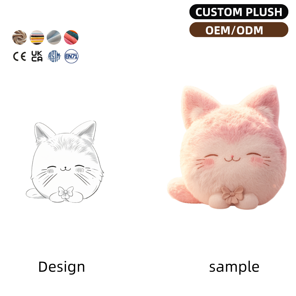 Custom Easter Egg Highland Cow Plush Toy 6