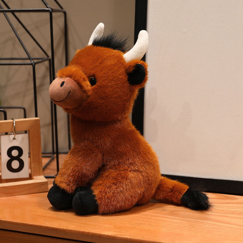 Quality Cute Highland Cow Plush | Cozy Companion for All Ages Manufacturer | Yortoob 15