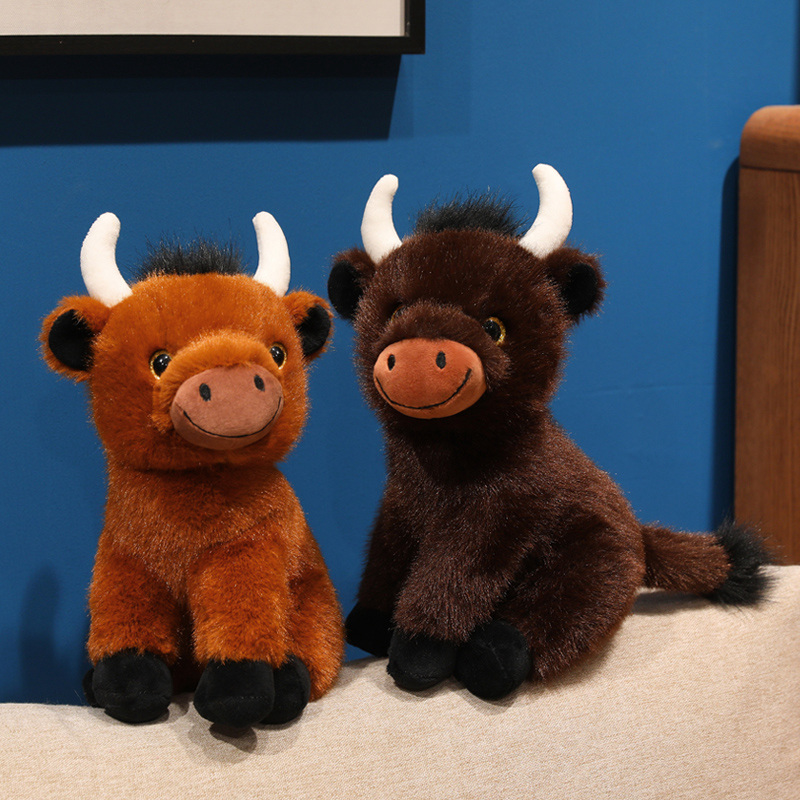 Quality Cute Highland Cow Plush | Cozy Companion for All Ages Manufacturer | Yortoob 11
