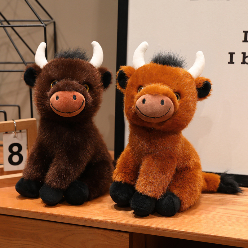 Quality Cute Highland Cow Plush | Cozy Companion for All Ages Manufacturer | Yortoob 12