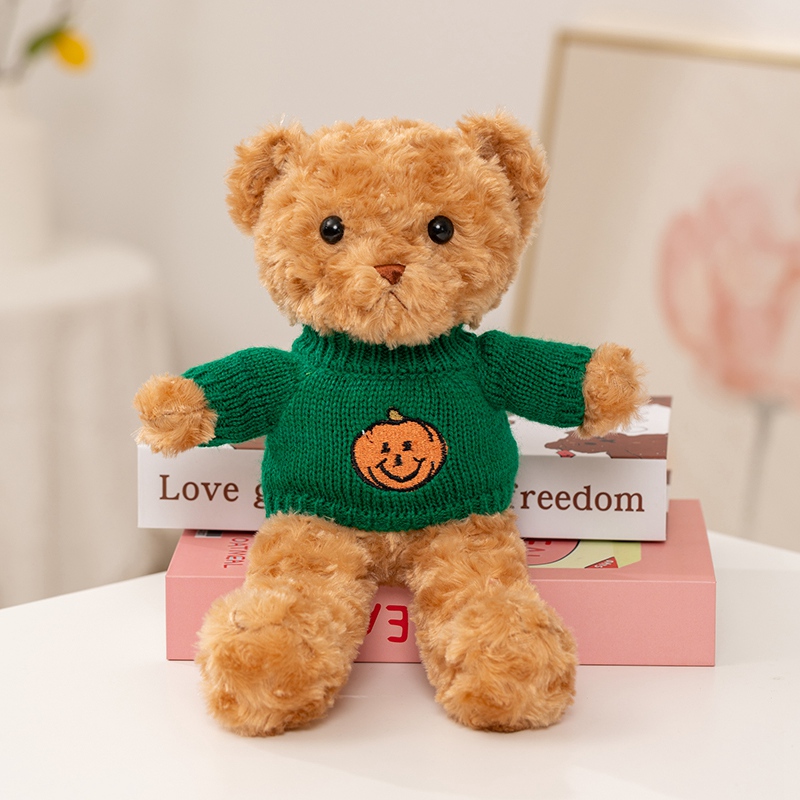 Quality Premium Plush Bear with Knit Sweater | Cuddly Toy for All Ages Manufacturer | Yortoob 14