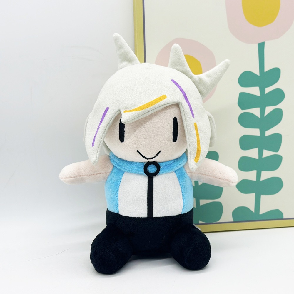 Chuy Peluche Poupée en peluche stylée - Peluche douce de 23 cm avec cheveux et tenue uniques (124 g) 12