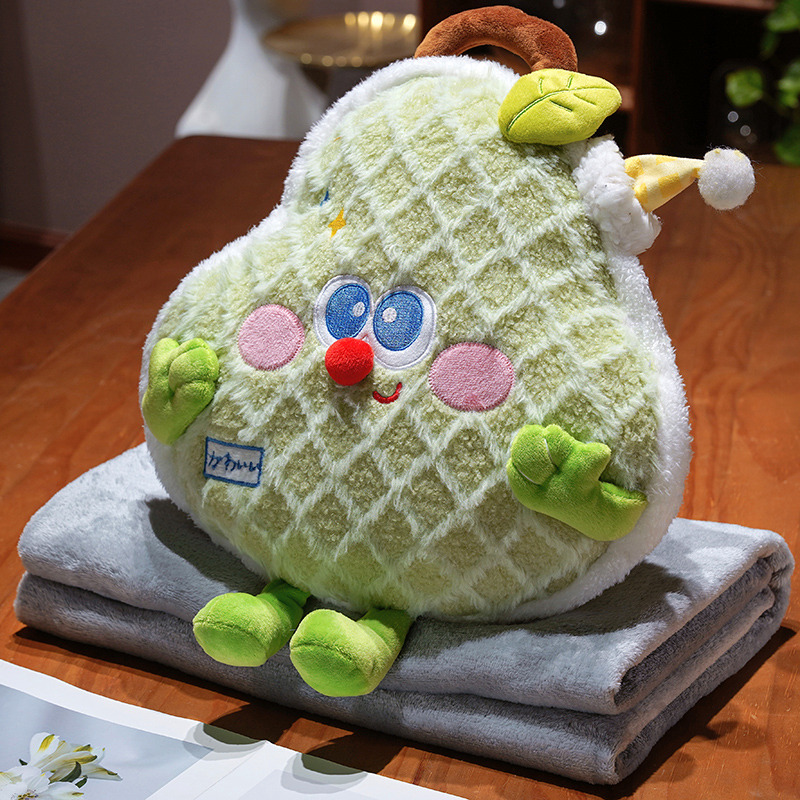 Soft Plush Diamond-Quilted Pillow Blanket - Home Decor Essential 13