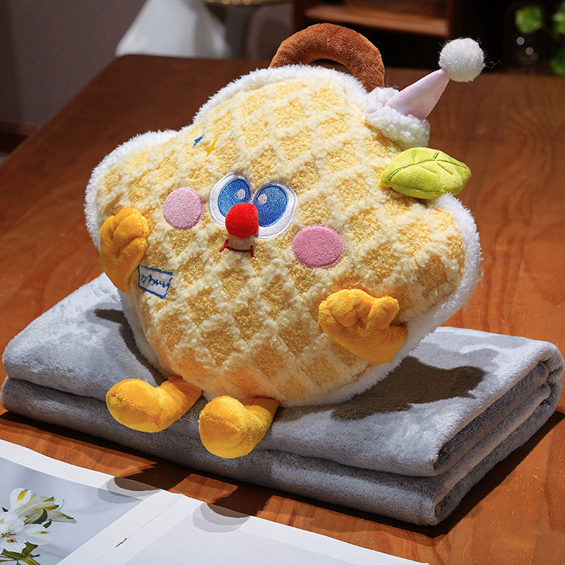 Soft Plush Diamond-Quilted Pillow Blanket - Home Decor Essential 14