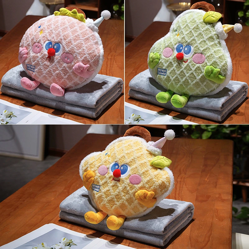 Soft Plush Diamond-Quilted Pillow Blanket - Home Decor Essential 1