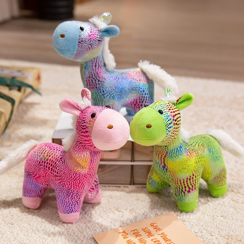 Customized Soft Fleece Colorful Pony Plush Toy - Perfect for Hugging can custom manufacturers From China | Yortoob 1