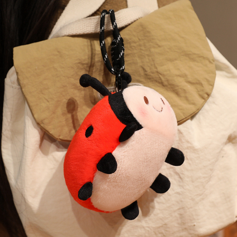 Super Soft Ladybug Plush Toy, Adorable Stuffed Insect Doll with Spot Details 15