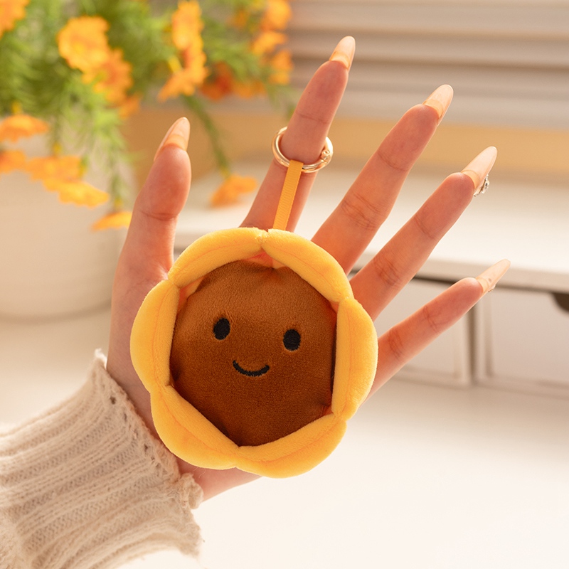 Mini Egg Tart Plush Toy - Perfect for Dessert Theme Room Decor & Kids Gift 12