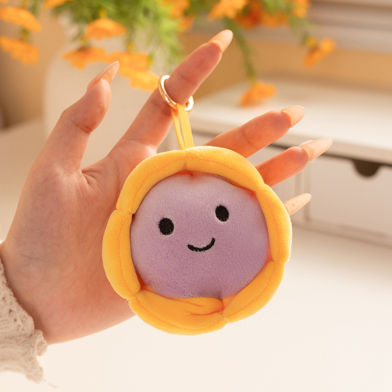 Mini Egg Tart Plush Toy - Perfect for Dessert Theme Room Decor & Kids Gift 15